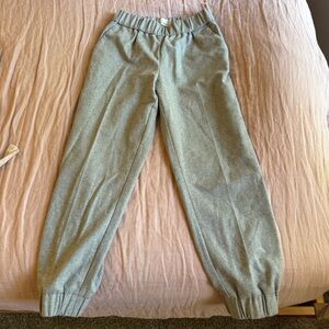 Aritzia Wilfred Gray wool dress Joggers